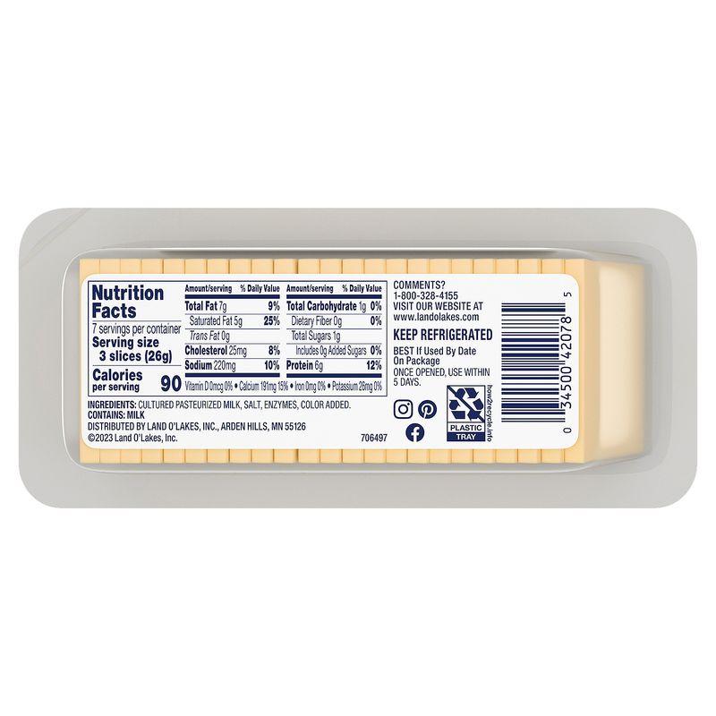 Land O Lakes Cracker Cuts Gouda Cheese, 7 oz