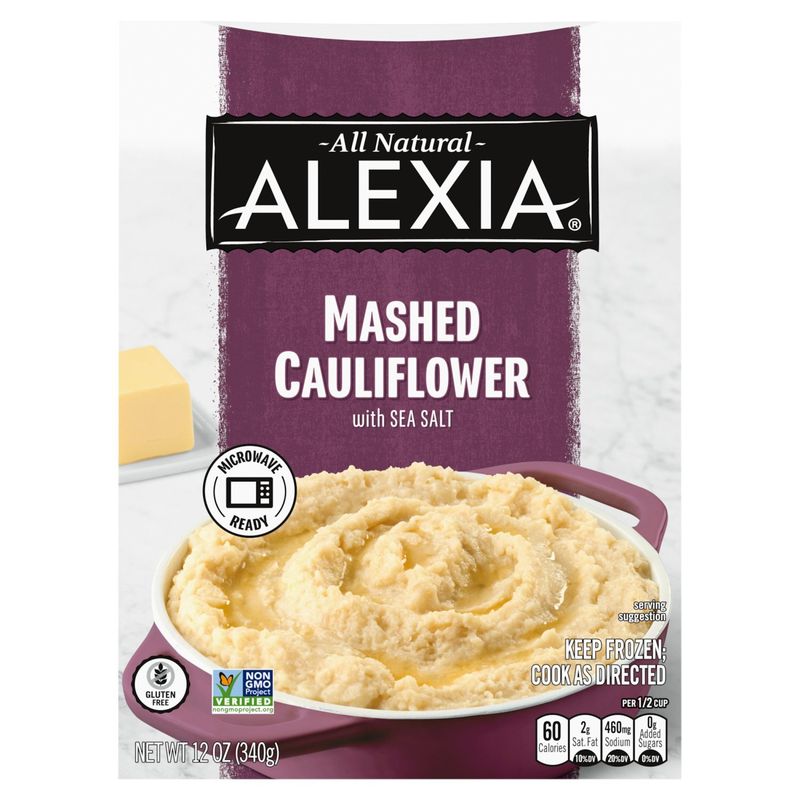 Alexia Mashed Cauliflower with Sea Salt, 12 oz