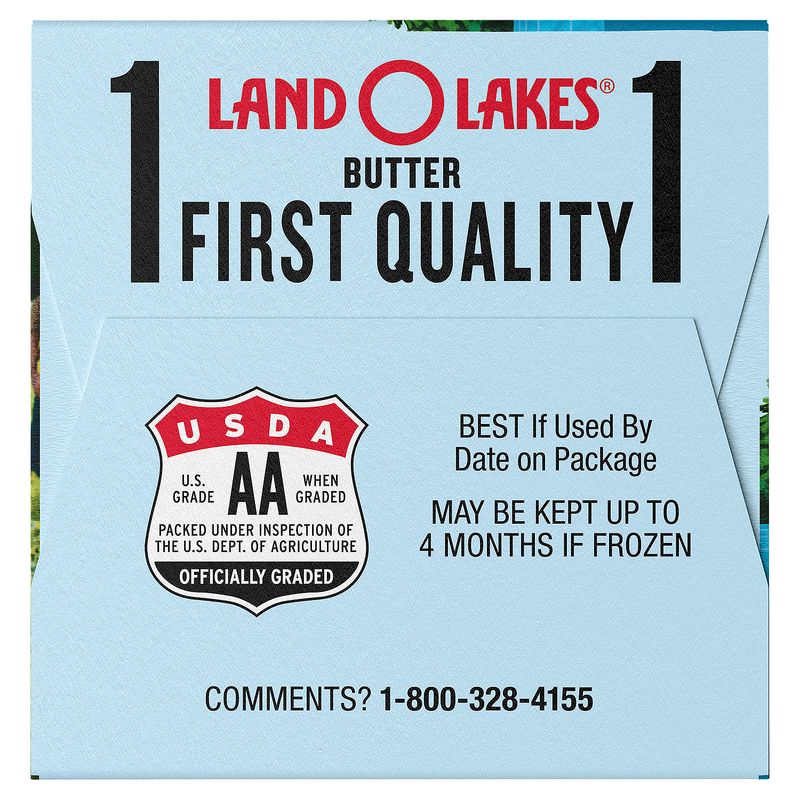 Land O Lakes Unsalted Butter, 4 count, 1 lb