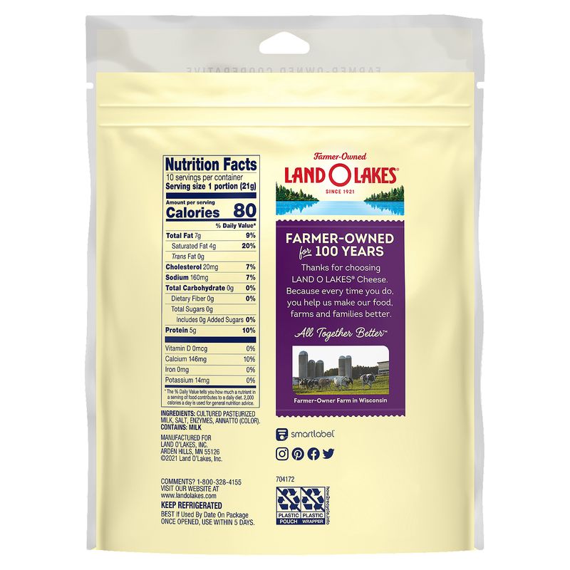 Land O Lakes Co-Jack Cheese, 3/4 oz, 10 count