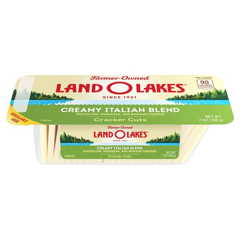 Land O Lakes Cracker Cuts Creamy Italian Blend Cheese, 7 oz