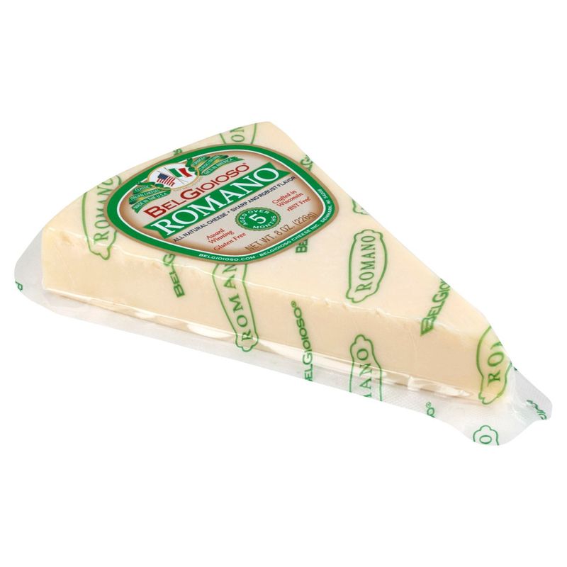 BelGioioso Romano Cheese Wedge, 8 oz