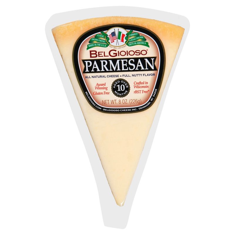 Belgioioso All Natural Parmesan Cheese, 8 oz