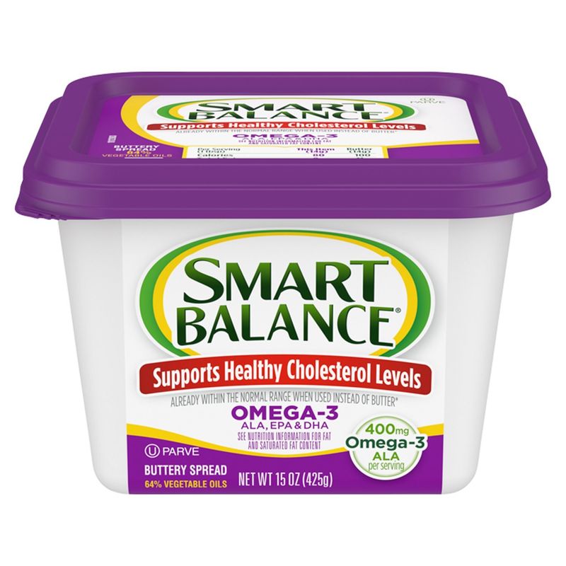 Smart Balance Omega-3 Buttery Spread, 15 oz