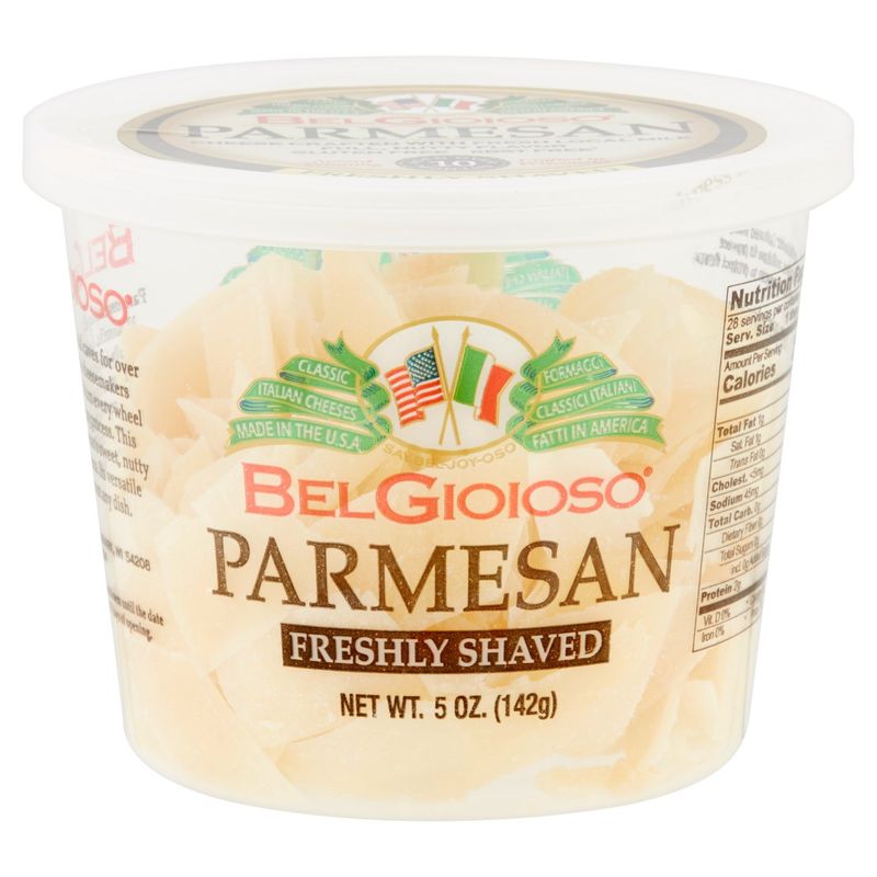 BelGioioso Freshly Shaved Parmesan Cheese, 5 oz