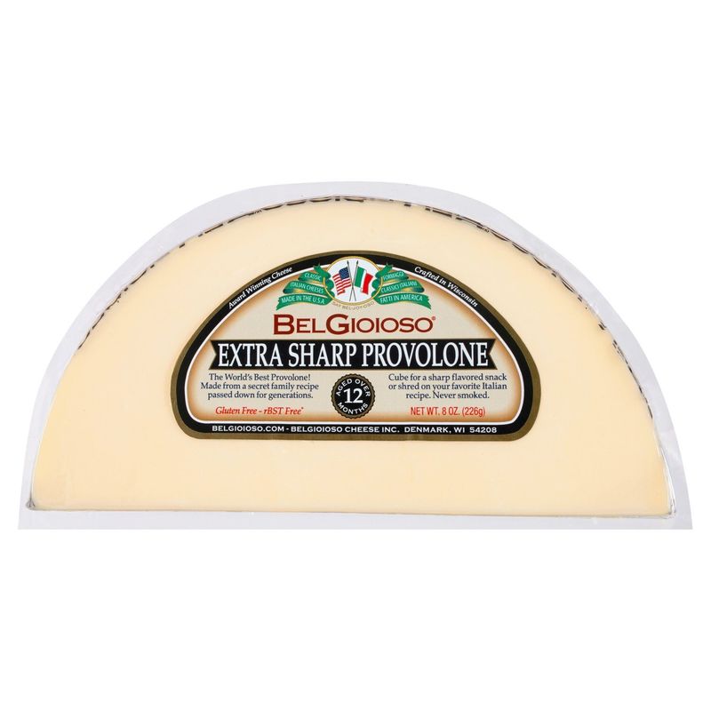 BelGioioso Extra Sharp Provolone Cheese, 8 oz