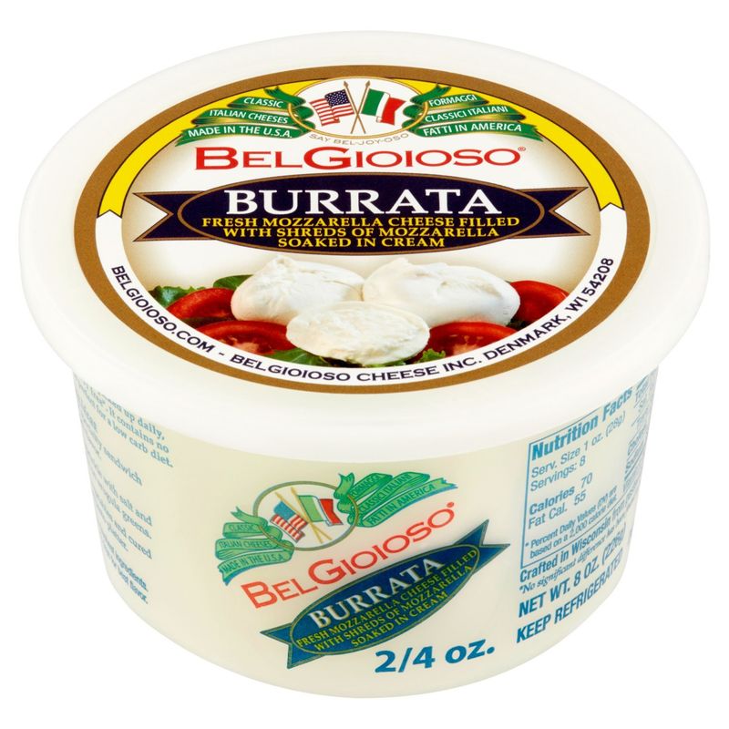 BelGioioso Burrata Cheese, 2 count, 8 oz