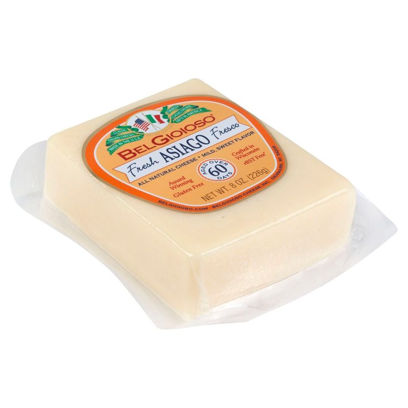 BelGioioso Asiago Fresco Wedge, 8 oz
