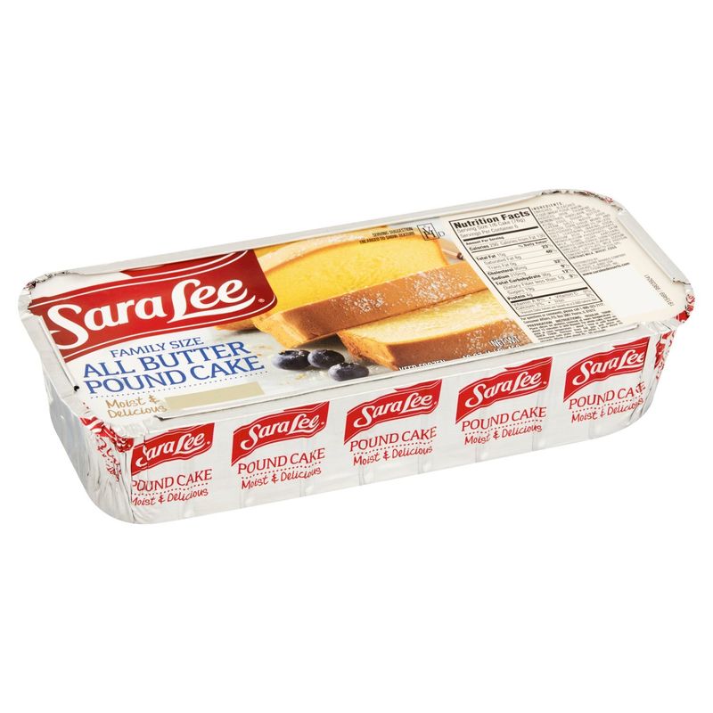 Sara Lee All Butter Pound Cake Family Size, 16 oz