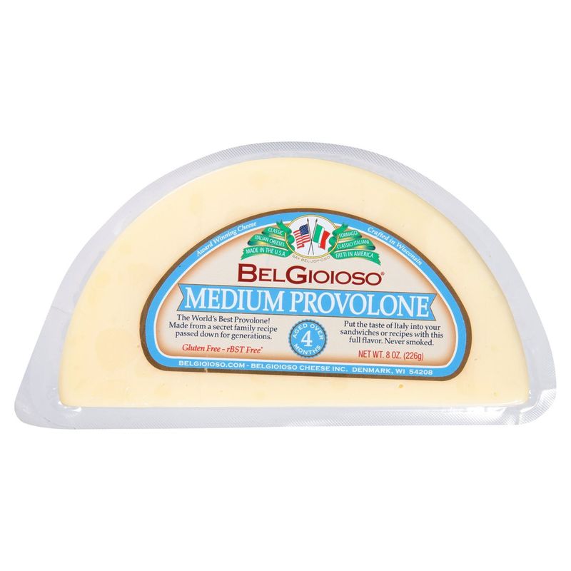 BelGioioso Medium Provolone Cheeses, 8 oz