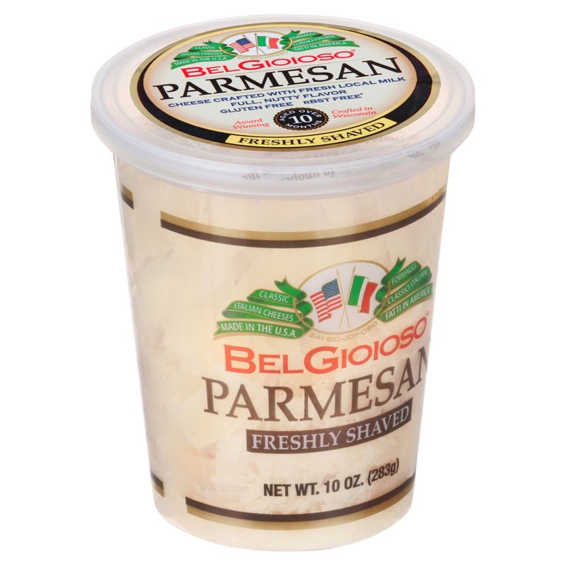 BelGioioso Freshly Shaved Parmesan Cheese, 10 oz