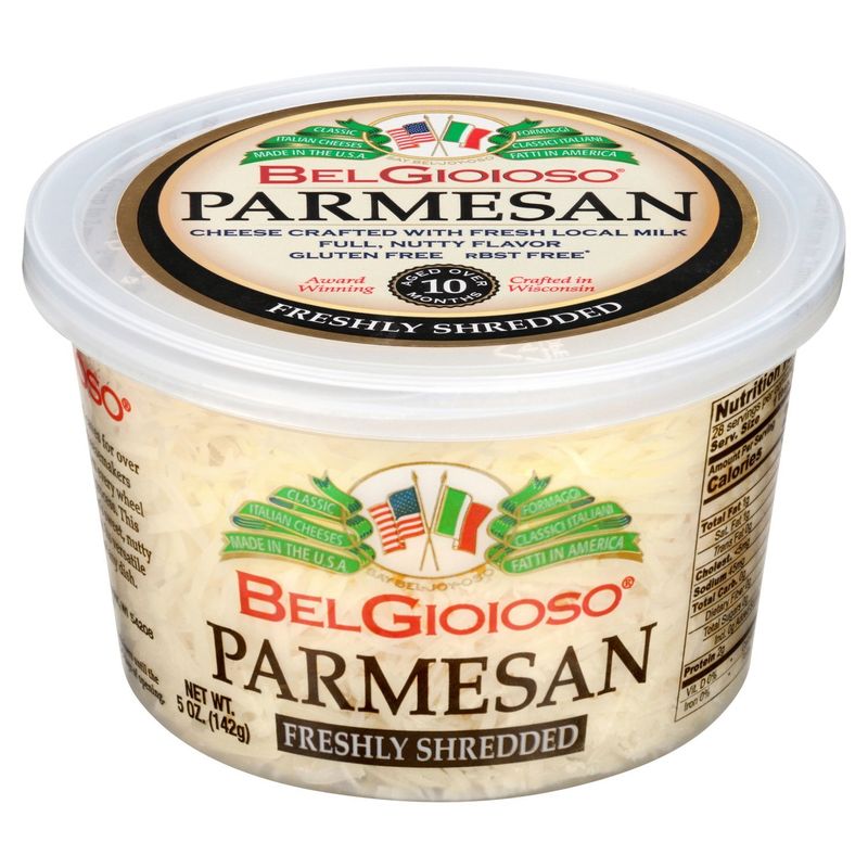 BelGioioso Freshly Shredded Parmesan Cheese, 5 oz