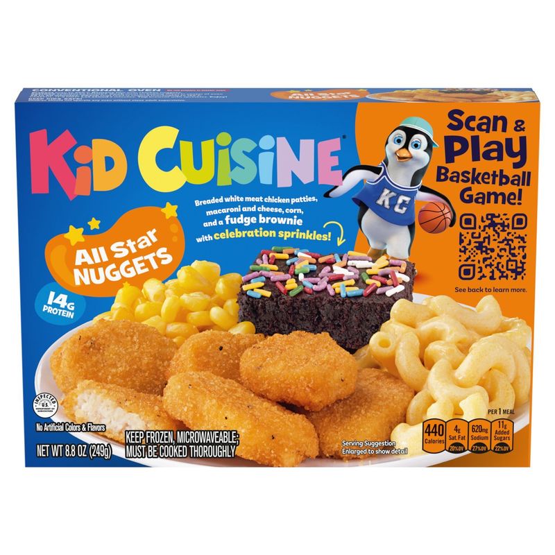 Kid Cuisine All Star Nuggets Meal, 8.8 oz