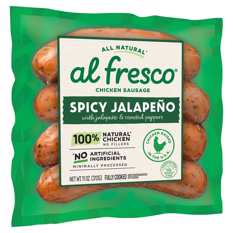 Al Fresco Spicy Jalapeño Chicken Sausage, 11 oz