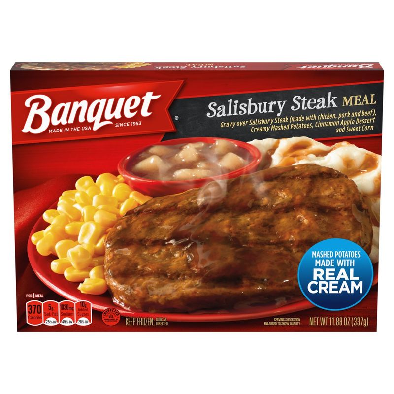 Banquet Salisbury Steak Meal, 11.88 oz