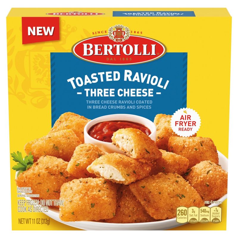 Bertolli Three Cheese Toasted Ravioli, 11 oz