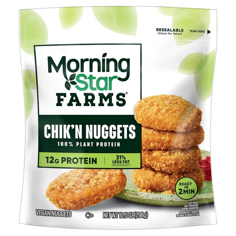 Morningstar Farms Chik'n Vegan Nuggets, 10.5 oz