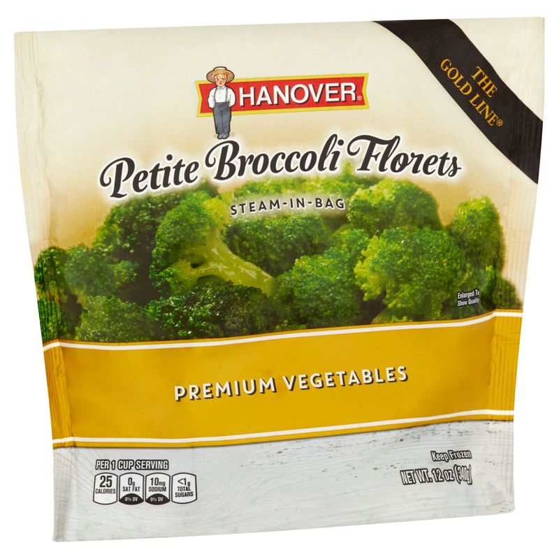 Hanover Premium Vegetables Petite Broccoli Florets, 12 oz