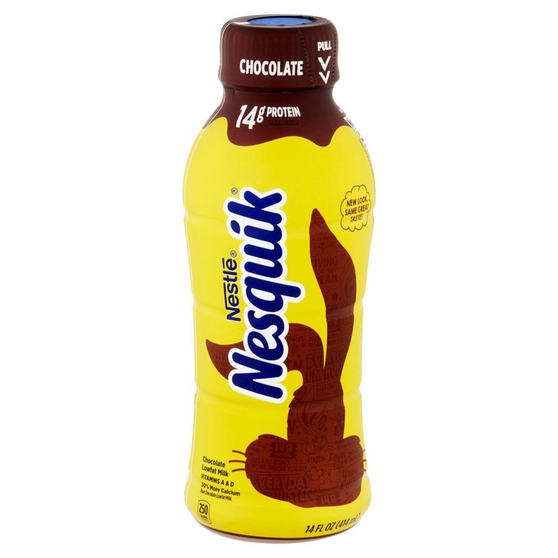 Nestlé Nesquik Chocolate Lowfat Milk, 14 fl oz