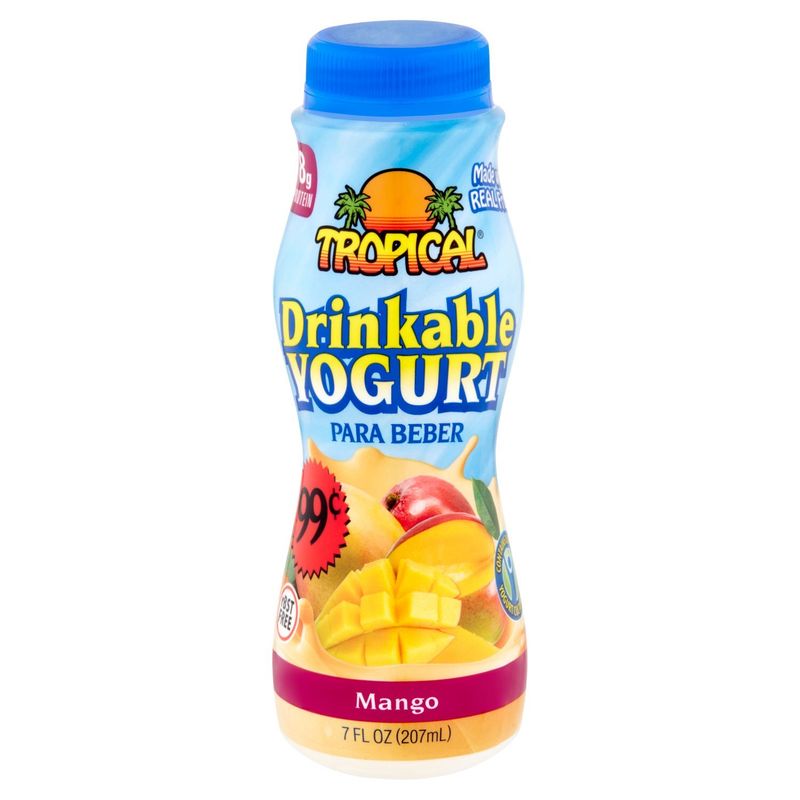Tropical Mango Drinkable Yogurt, 7 fl oz