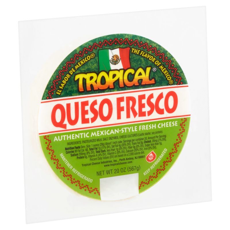 Tropical Authentic Mexican-Style Fresh Cheese, 20 oz