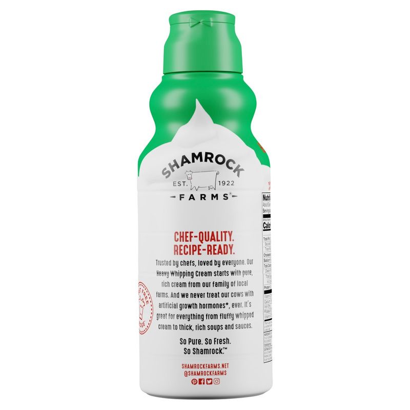 Shamrock Farms Heavy Whipping Cream, 32 fl oz