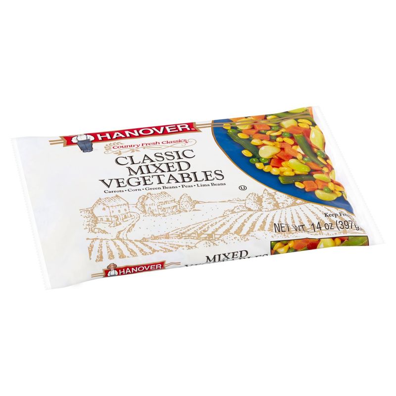 Hanover Country Fresh Classics Classic Mixed Vegetables, 14 oz