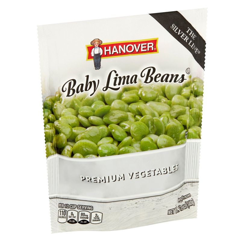 Hanover The Silver Line Premium Vegetables Baby Lima Beans, 12 oz