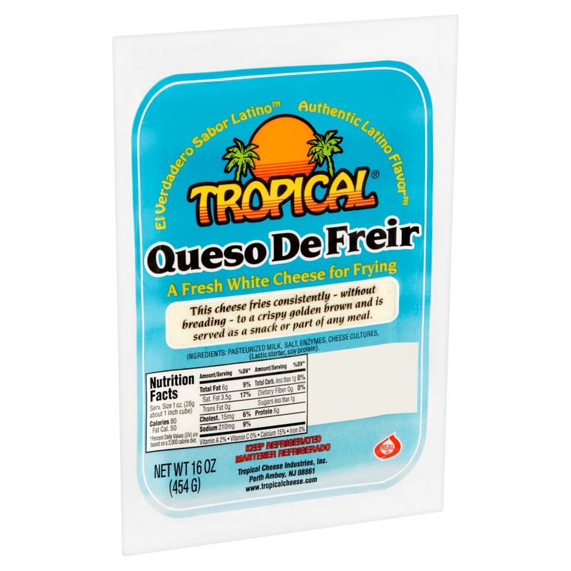Tropical Queso De Freir Fresh White Cheese for Frying, 16 oz