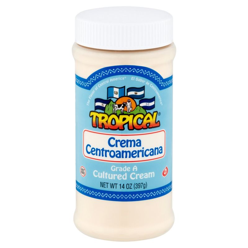 Tropical Central American Cultured Cream, 14 oz
