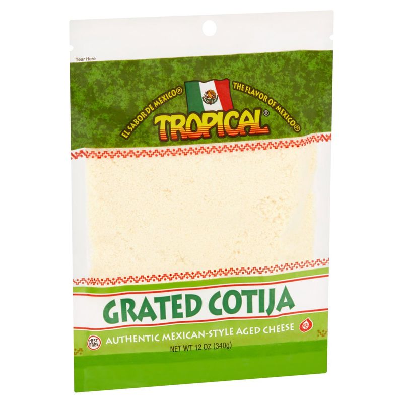 Tropical Grated Cotija Cheese, 12 oz