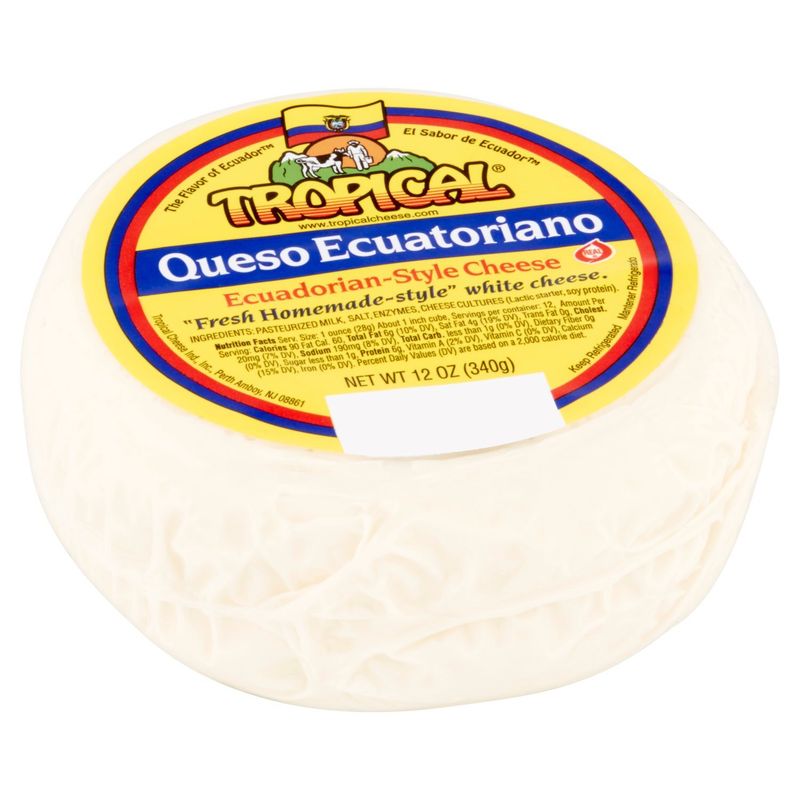 Tropical Ecuadorian-Style Cheese, 12 oz