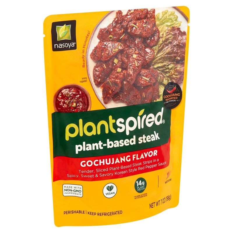 Nasoya Plantspired Gochujang Flavor Plant-Based Steak, 7 oz