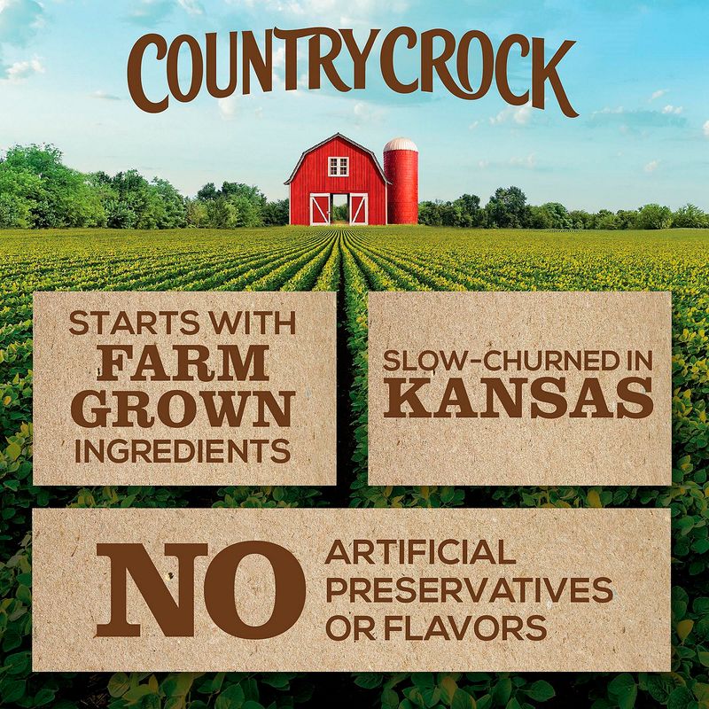 Country Crock Original 40% Vegetable Oil Spread Family Size!, 4 lb 3.5 oz