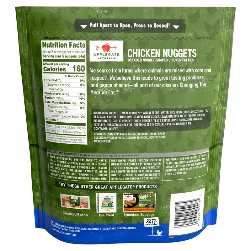 Applegate Naturals Chicken Nuggets, 16 oz