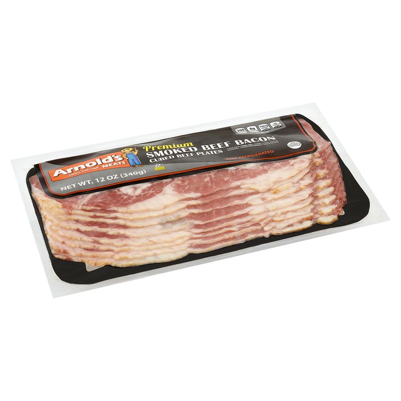 Arnold's Premium Smoked Beef Bacon, 12 oz