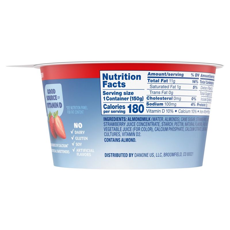 Silk Strawberry Almondmilk Yogurt Alternative, 5.3 oz