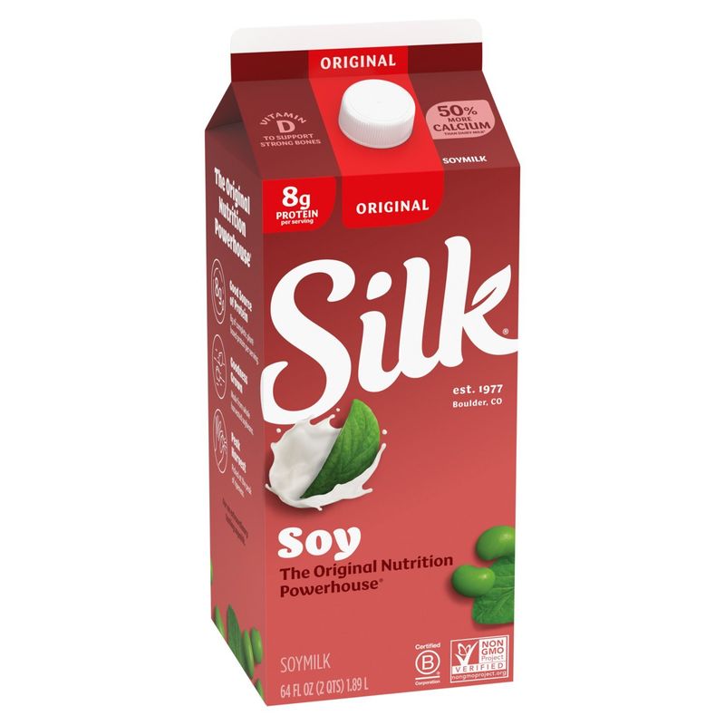 Silk Original Soymilk, 64 fl oz