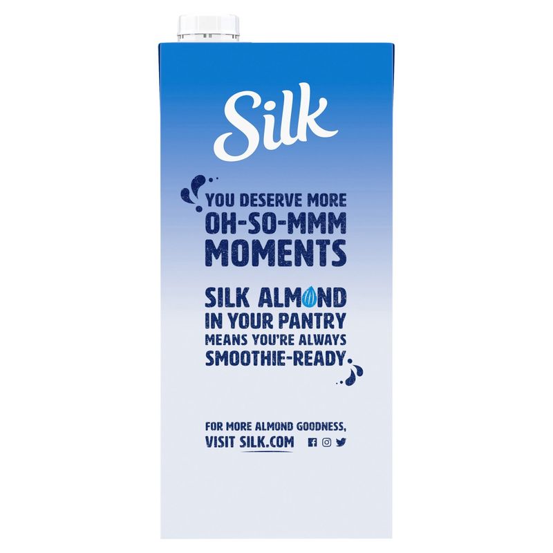Silk Unsweet Vanilla Almondmilk, 32 fl oz