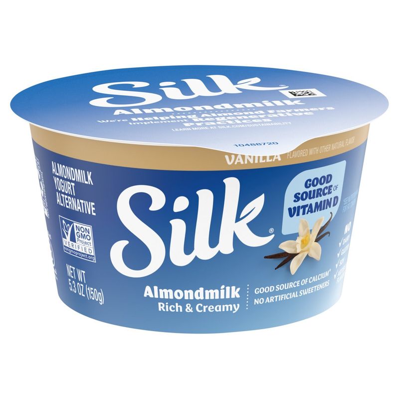 Silk Vanilla Almondmilk Yogurt Alternative, 5.3 oz