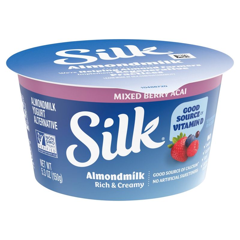 Silk Mixed Berry Acai Almondmilk Yogurt Alternative, 5.3 oz
