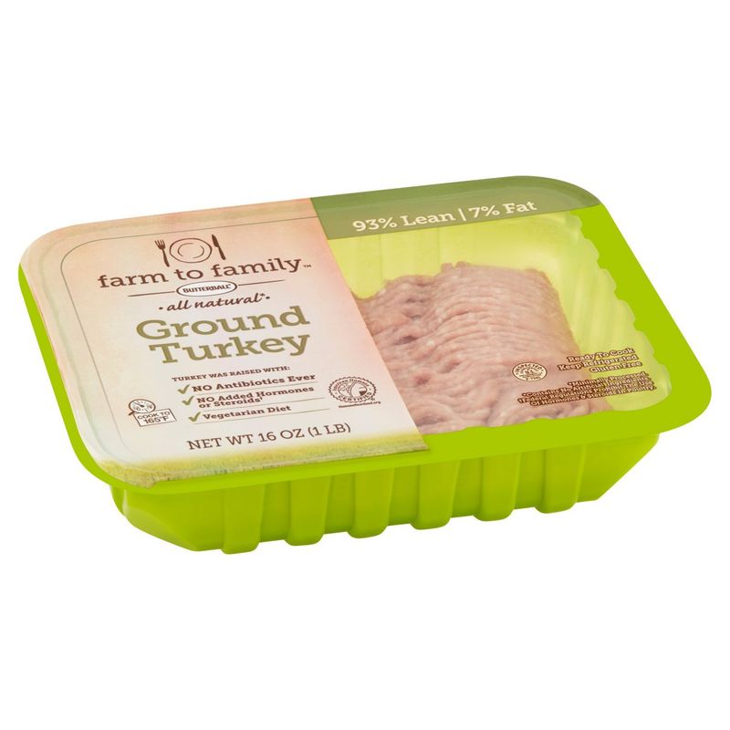 Butterball Farm to Family Ground Turkey, 16 oz
