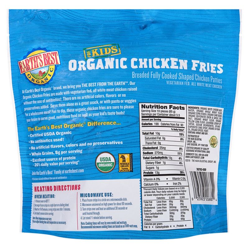 Earth's Best Organic Chicken Fries for Kids, 10 oz