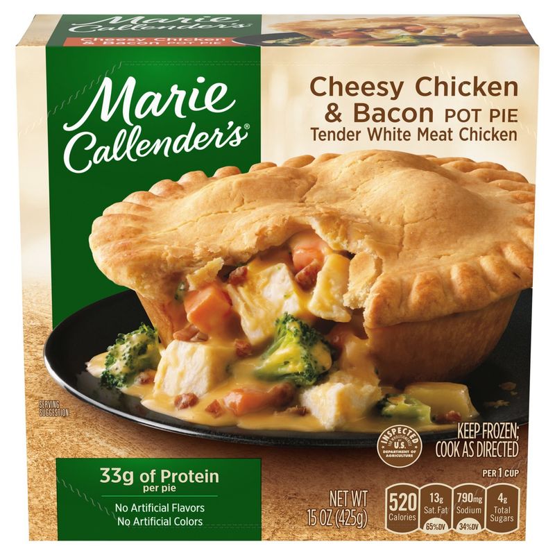 Marie Callender's Cheesy Chicken &amp; Bacon Pot Pie, 15 oz