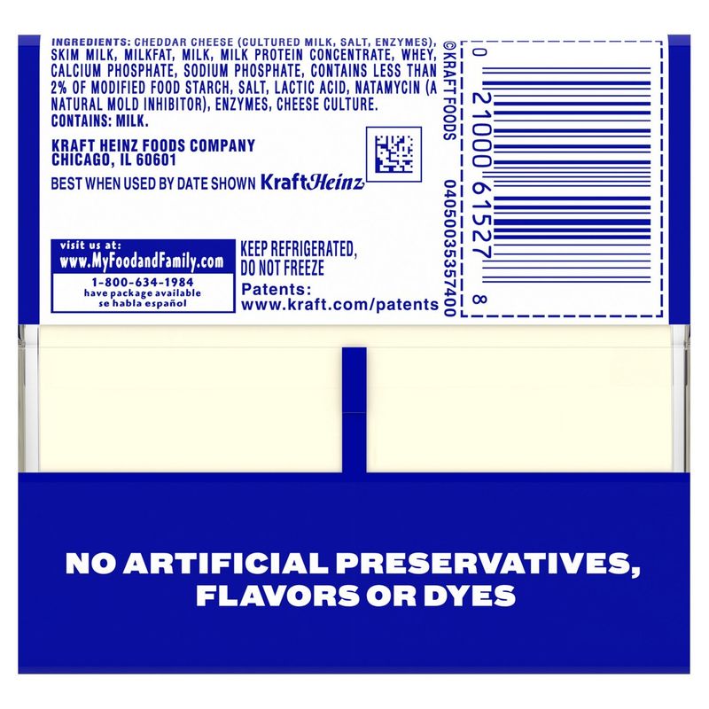 Kraft Singles White American Cheese Slices, 24 count, 16 oz