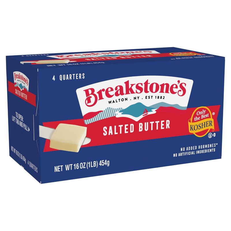 Breakstone's Salted Butter, 4 count, 16 oz