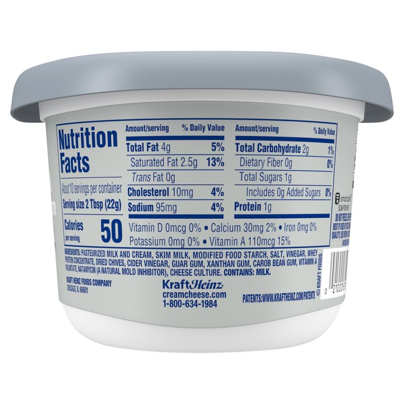 Philadelphia Chive Whipped Cream Cheese Spread, 7.5 oz