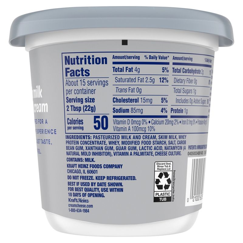 Philadelphia Original Whipped Cream Cheese Spread, 12 oz