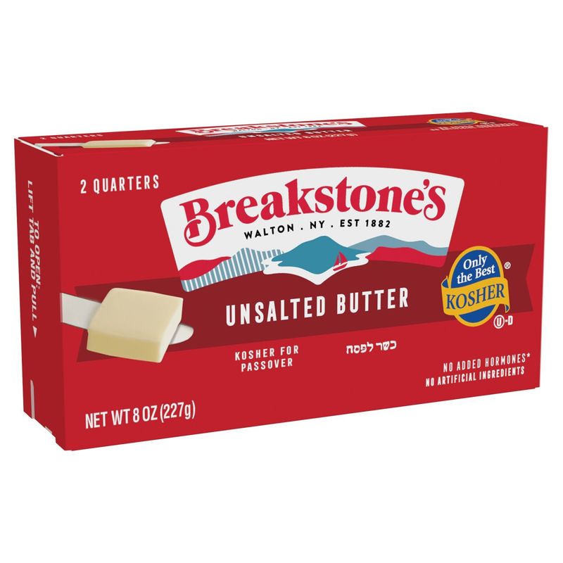 Breakstone's Unsalted Butter, 2 count, 8 oz