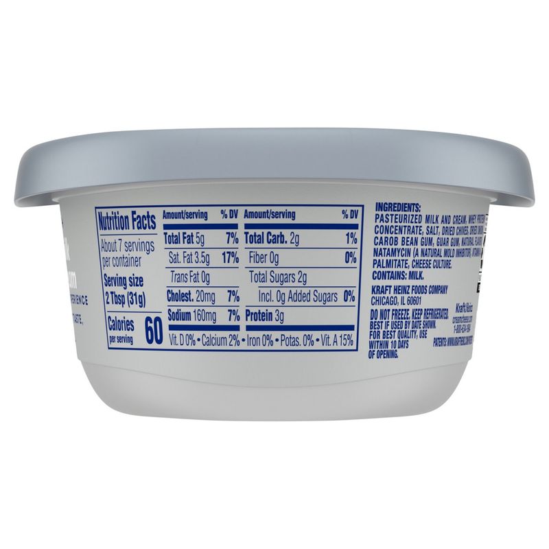 Philadelphia Chive &amp; Onion Cream Cheese Spread, 7.5 oz